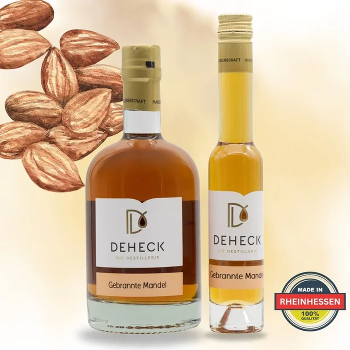 ? Gebrannte Mandeln Likör von DEHECK | Nusslikör zum Bestpreis ?