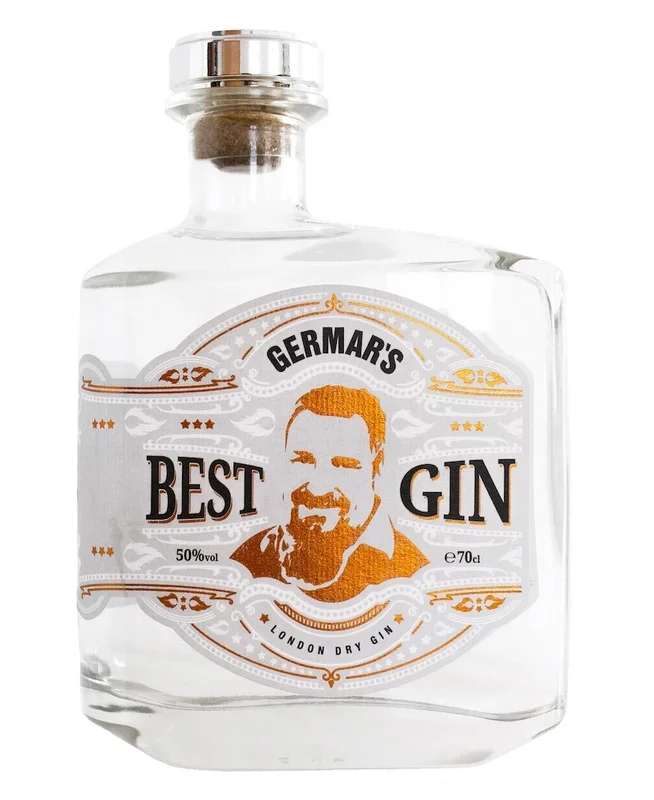 Germar’s Best Gin London Dry aus Bayern. 0,7L, 50% vol.
