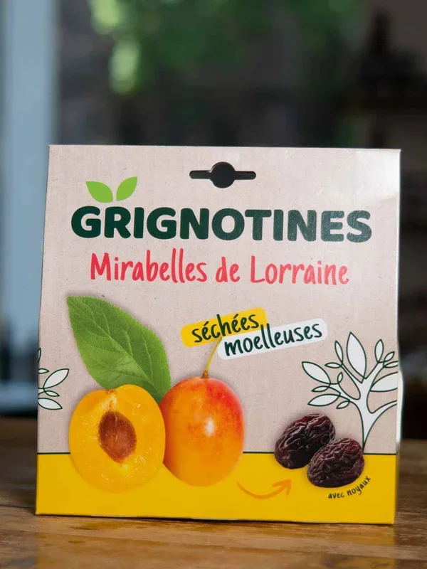 Getrocknete Mirabellen „Grignotines“