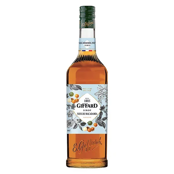 Giffard Macadamia Sirup Alkoholfrei 1,0L