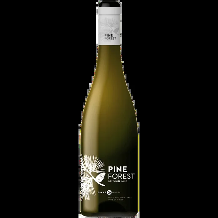 Gikas – Pine Forest (Pinienwald) – Retsina aus Assyrtiko – traditionelle Bezeichnung – 0,75 L