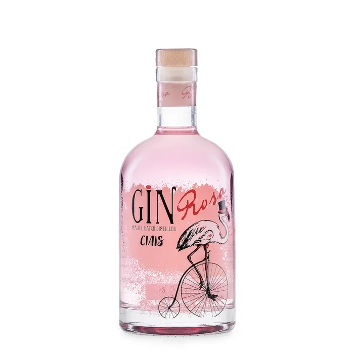 Gin Rosa „Ciais“ von Bordiga. 0,7 l, 42 % vol.