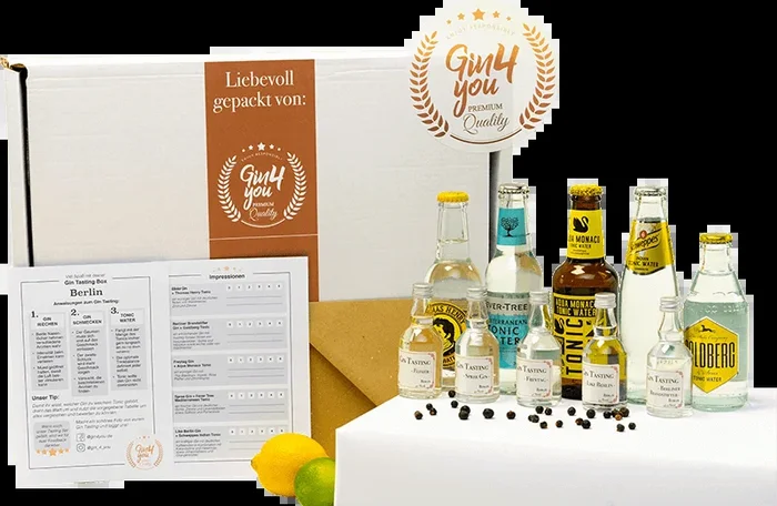 Gin Tasting Box – Berlin (5 x Gin + 5x Tonic Water)