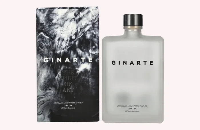 GINARTE Dry Gin The Spirit Of Art 43,5% Vol. 0,7l in Geschenkbox