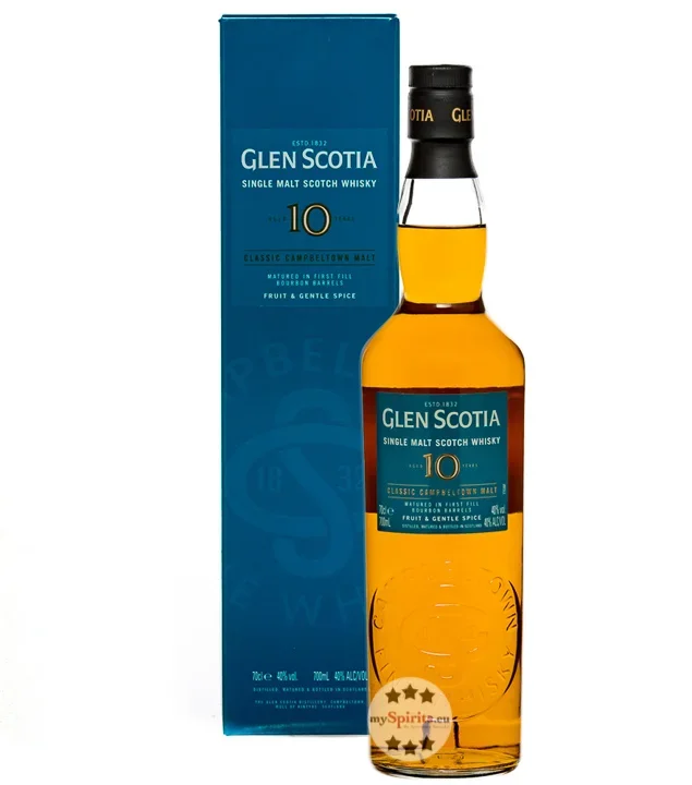 Glen Scotia 10 Jahre Single Malt Whisky – Unpeated