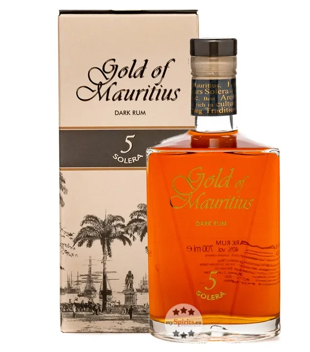 Gold of Mauritius Dark Rum 5 Solera