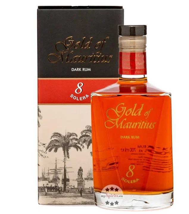 Gold of Mauritius Dark Rum Solera 8