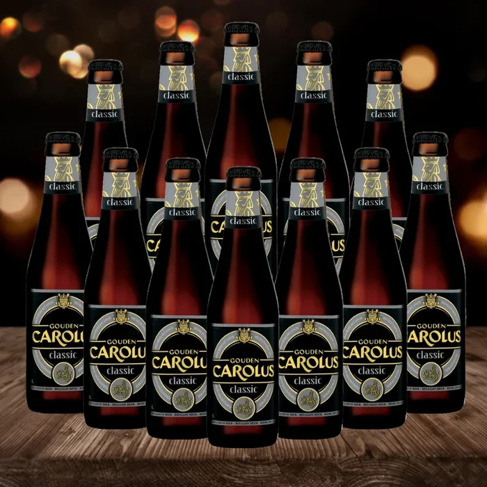 Gouden Carolus Classic Belgian Strong Dark Ale 330ml Bottles – 8.50% ABV (12 Pack)
