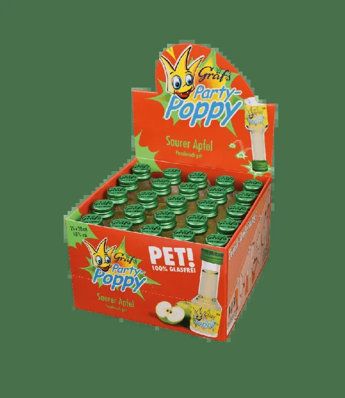 Gräf’s PET-Party-Poppy Saurer Apfel