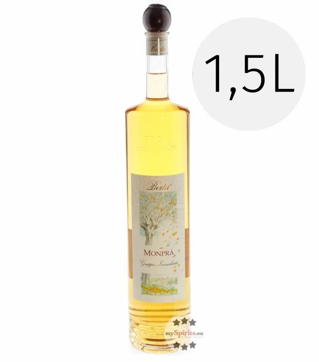 Grappa Berta Monprà Invecchiata 1,5 l Magnum