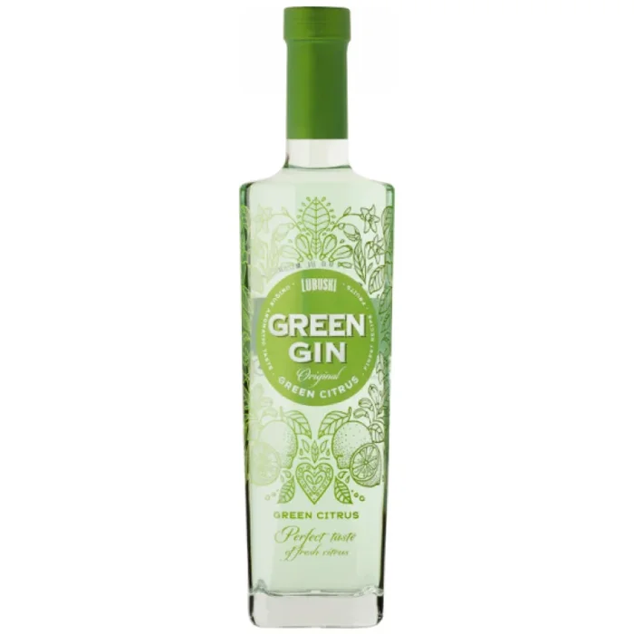 Green gin citrus 37,5% 0,5L Lubusz