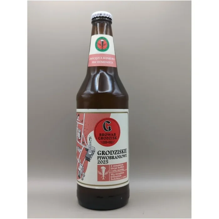 GRODZISKIE PIWOBRANIOWE 2025 – with sumac, kaffir leaves and BUT sea salt. 0.5 L