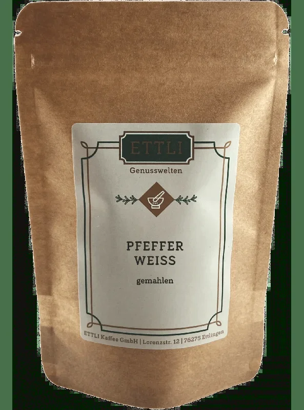Ground white pepper