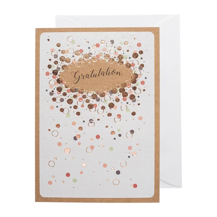 Grußkarte | Gratulation | Copper