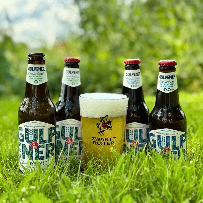 Gulpener – Alcoholvrij Bierpakket + Zwarte Ruiter Glas