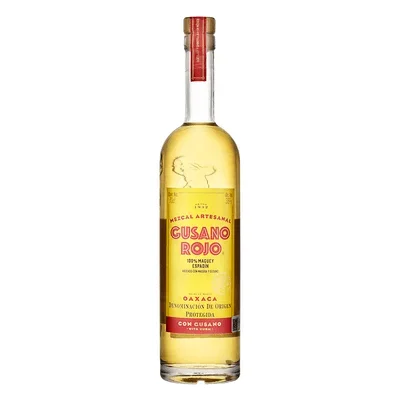 Gusano Rojo Mezcal mit Wurm 70cl