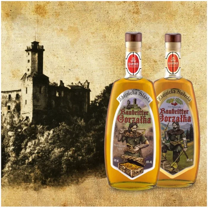 GUSTAB Raubritter Zbójnicka – Schlesischer Wodka 40%