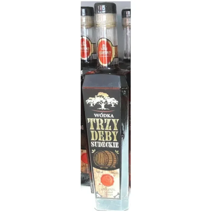 GUSTAB Trzy Dęby Sudeckie – Regional Vodka 40% 0.5L