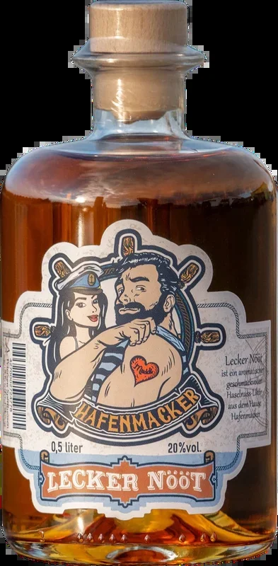Hafenmacker Lecker Nööt – Hazelnut liqueur