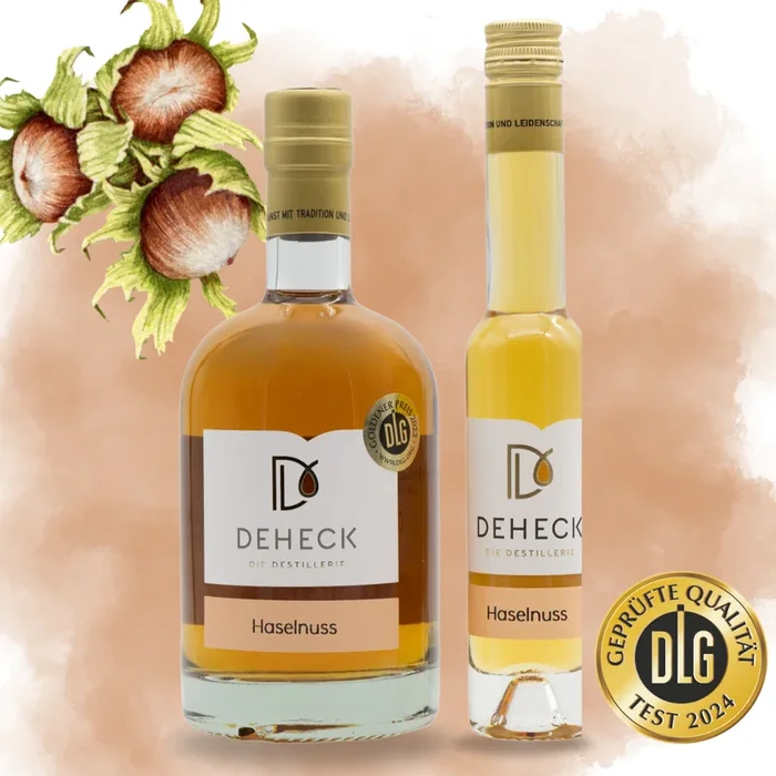 ? Haselnuss Likör von DEHECK | Premium Nusslikör zum Bestpreis ?