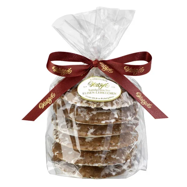 Hatzel | Elisen Lebkuchen Zuckerglasur | 6 Stück