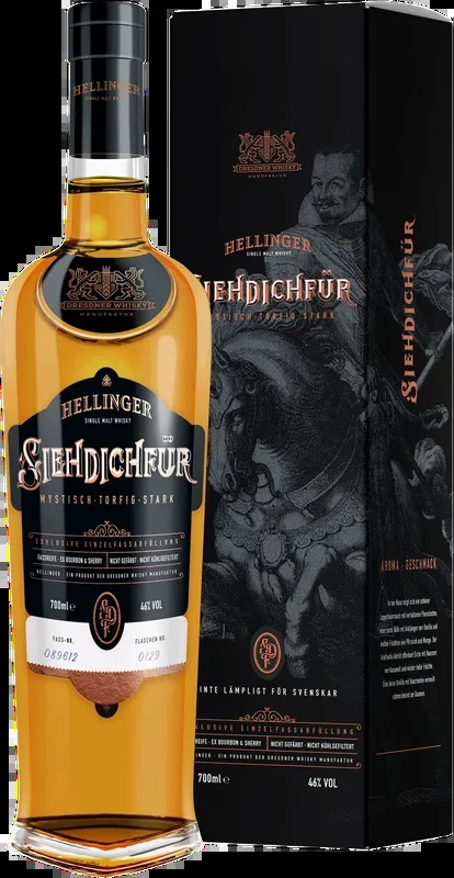 HELLINGER 42 SiehDichFür Single Malt Whisky in gift box