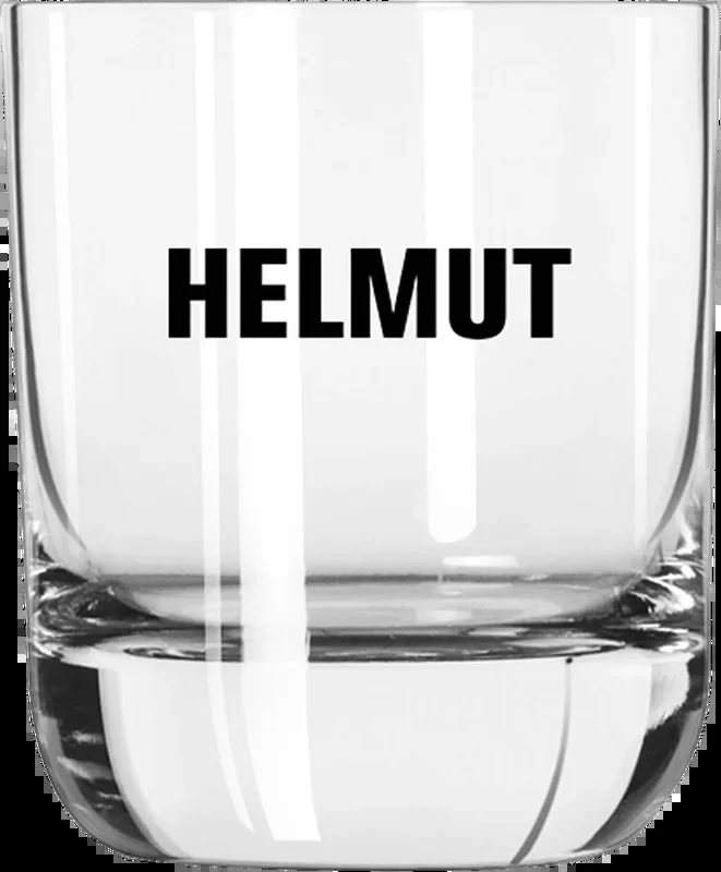 Helmut Wermut Aperitivo Glas