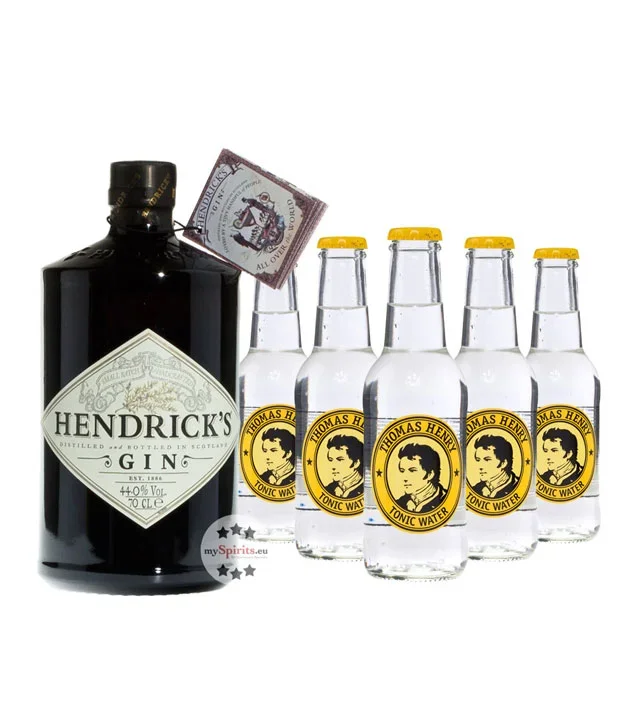 Hendrick’s Gin & Thomas Henry Tonic Set