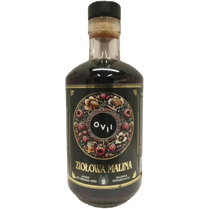 HERBAL RASPBERRY – raspberry gin Herbarius honey – Craft tincture 33%
