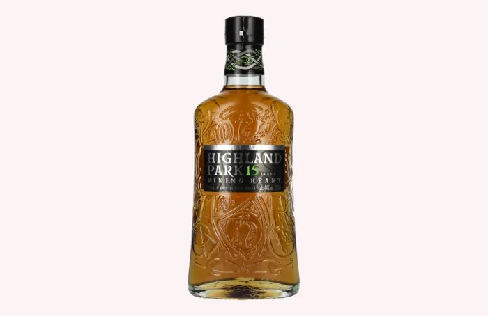 Highland Park 15 Years Old VIKING HEART 44% Vol. 0,7l
