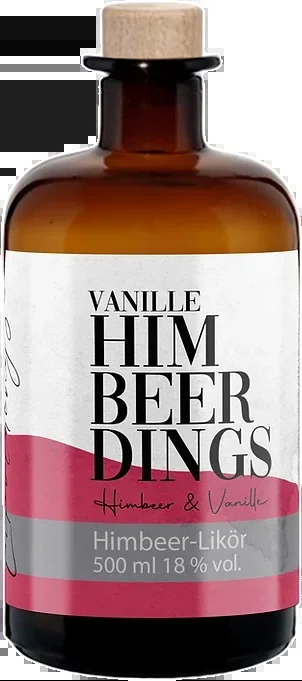 Himbeerdings – Himbeer Vanille Likör