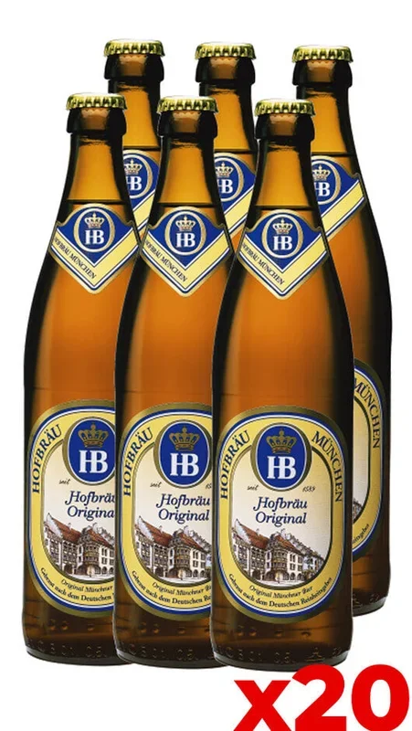 Hofbrau Original 50cl – Cassa da 20 bot.
