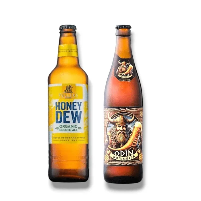 Honig-Bier-Genuss Set – Odin-Trunk Honigbier & Fuller’s Honey Dew