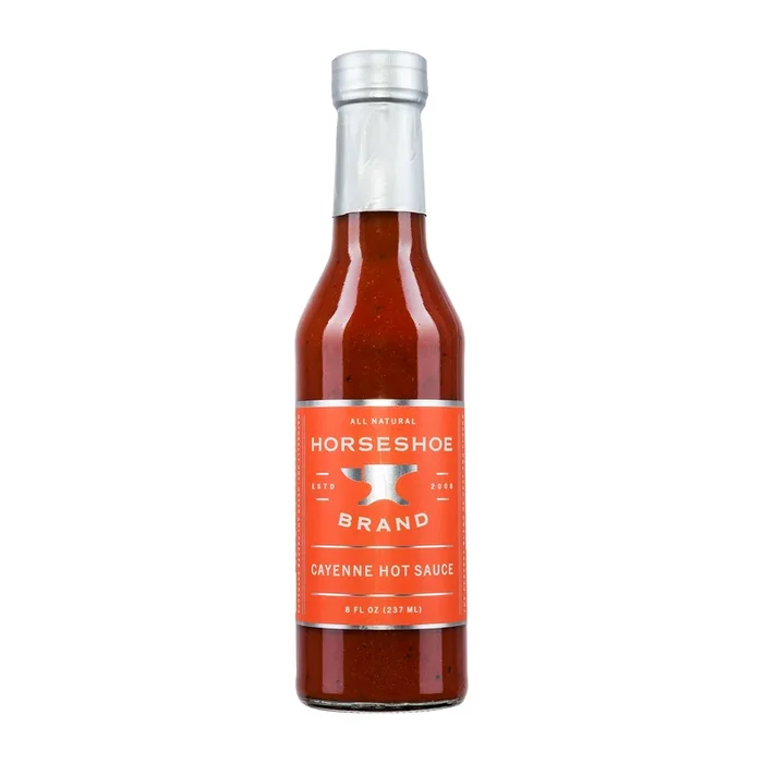 Horseshoe Brand | Cayenne Hot Sauce | Chilisauce