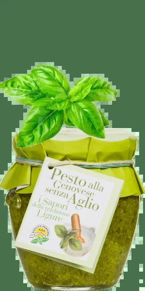 I Sapori della Tradizione Ligure Pesto Genovese Senza Aglio (ohne Knoblauch) 180g