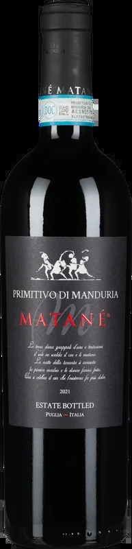 Il Matané Primitivo di Manduria 2021