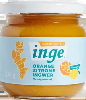inge ginger fruit spread