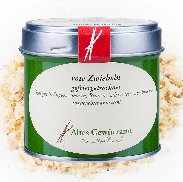 Ingo Holland | rote Zwiebeln gefriergetrocknet | 15g