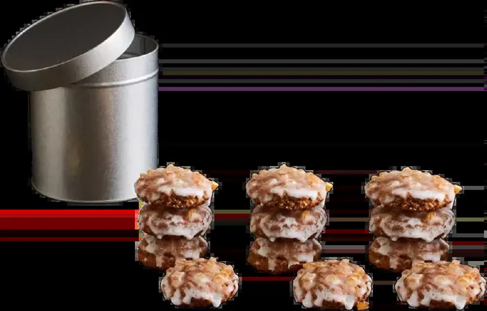 Ingwer Mini Elisen Lebkuchen Zuckerguss 12er Dose