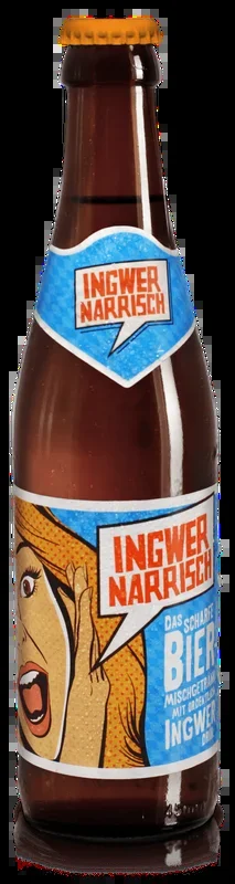 Ingwer Narrisch – Biermischgetränk mit Ingwer-Sirup
