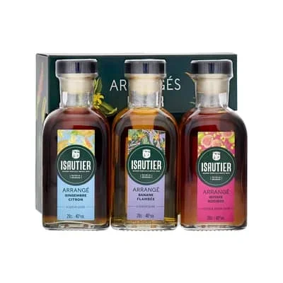 Isautier Arrangé Rum Geschenkset 3x20cl