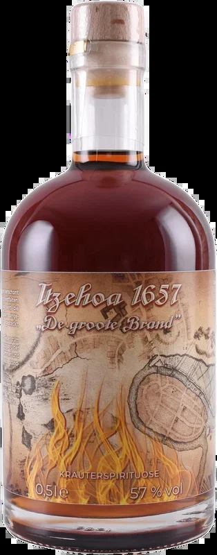 Itzehoa 1657 De groote Brand Kräuterspirituose