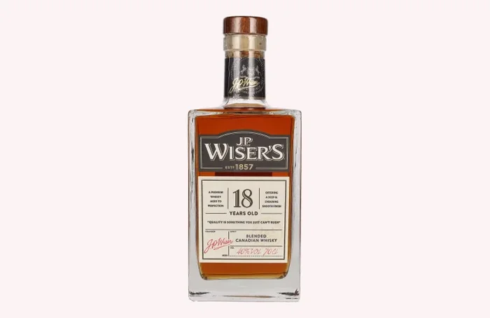 J.P. Wiser’s 18 Years Old Blended Canadian Whisky 40% Vol. 0,7l