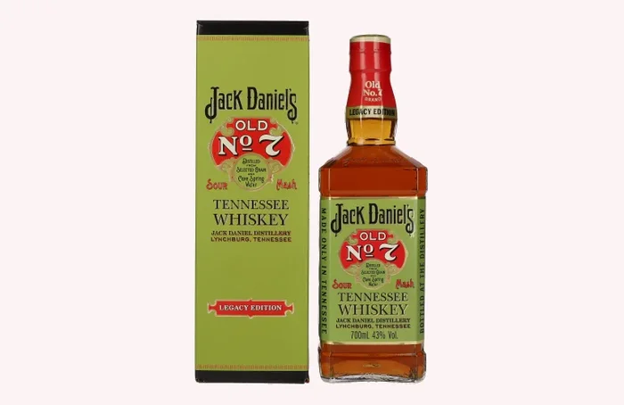 Jack Daniel’s Sour Mash Tennessee Whiskey LEGACY EDITION No. 1 – GREEN DESIGN 43% Vol. 0,7l in Geschenkbox