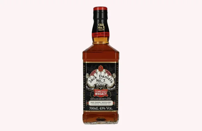 Jack Daniel’s Sour Mash Tennessee Whiskey LEGACY EDITION No. 2 – BLACK DESIGN 43% Vol. 0,7l