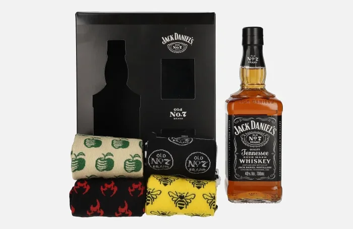 Jack Daniel’s Tennessee Whiskey 40% Vol. 0,7l mit Socken