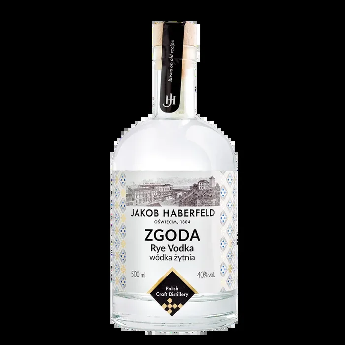 Jakob Haberfeld Zgoda Rye Vodka (koscher) 0,5l