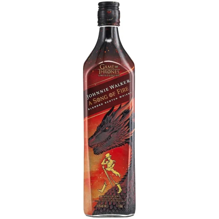 JOHNNIE WALKER HAT SONG OF FIRE 40% 0.7L – USA