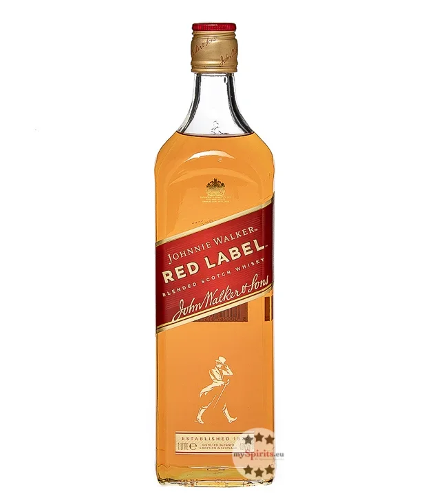 Johnnie Walker Red Label Blended Scotch Whisky 1l