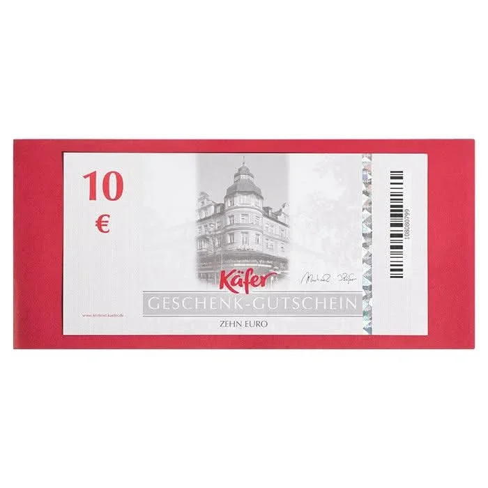Käfer Gutschein 10,00 €